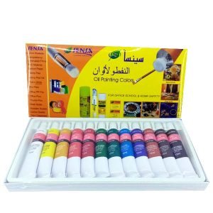 SENSA OIL COLOUR SET 12 TUBE