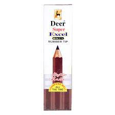 Deer Super Excel Lead Pencil With Eraser Pack of 12